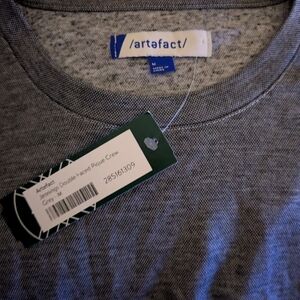 Artefact Jennings Pique Textured Gray Tee Shirt